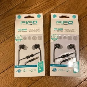 FIFO headphones - set of 2